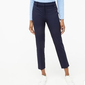 J. Crew Mercantile Petite Slim Cropped Ruby Pant in Stretch Twill